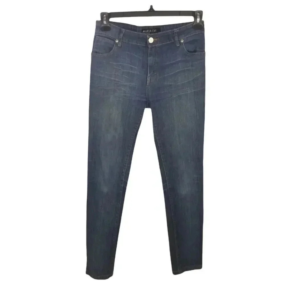 {MARIA CHER JEANS} Women's Argentinan Designer Jean's in Light Wash